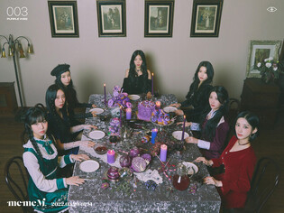 PURPLE KISS' concept photo for 'memeM'
