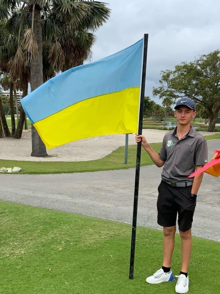 [우크라 침공] 우크라이나 주니어 골퍼, 필사의 탈출 '미국 안착'