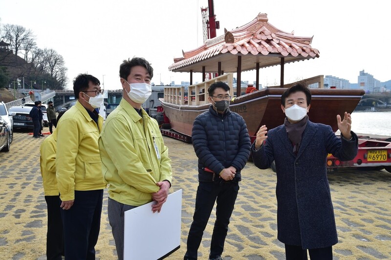 진주 남강 유람선 '김시민호' 4월 촉석문∼망진나루 운항