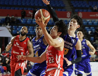 Basketball: Seoul Samsung Thunders vs. Seoul SK Knights