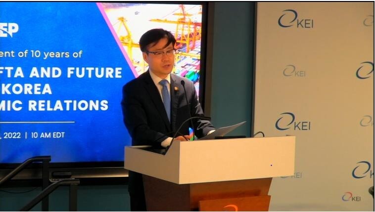 S. Korea, U.S. will continue to deepen relations with KORUS FTA, economic framework: trade minister