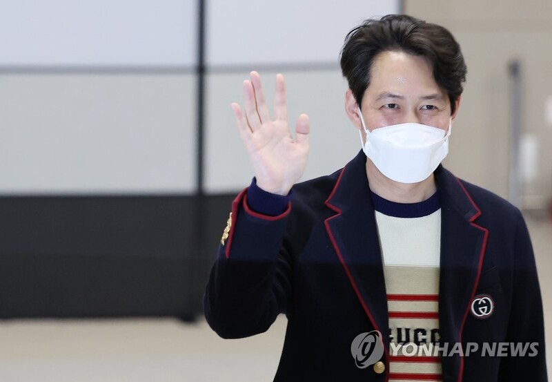 'Squid Game' star Lee Jung-jae returns home after Critics Choice honor