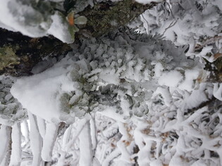 [K-Geography] Mountain covered with snowflakes