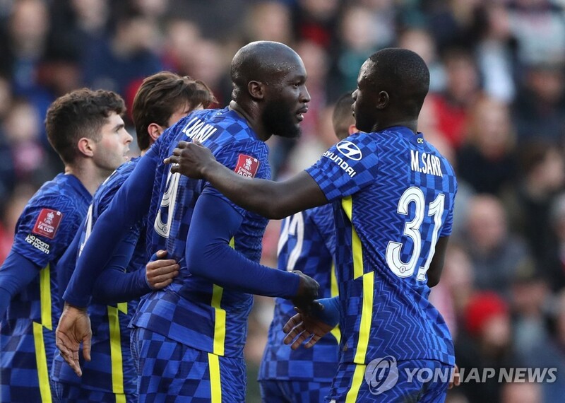 첼시, FA컵도 순항…2부 미들즈브러 2-0으로 꺾고 4강 진출