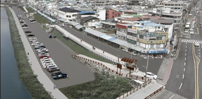 전주 남부시장 가설점포 철거하고 120ｍ 여행자거리 조성