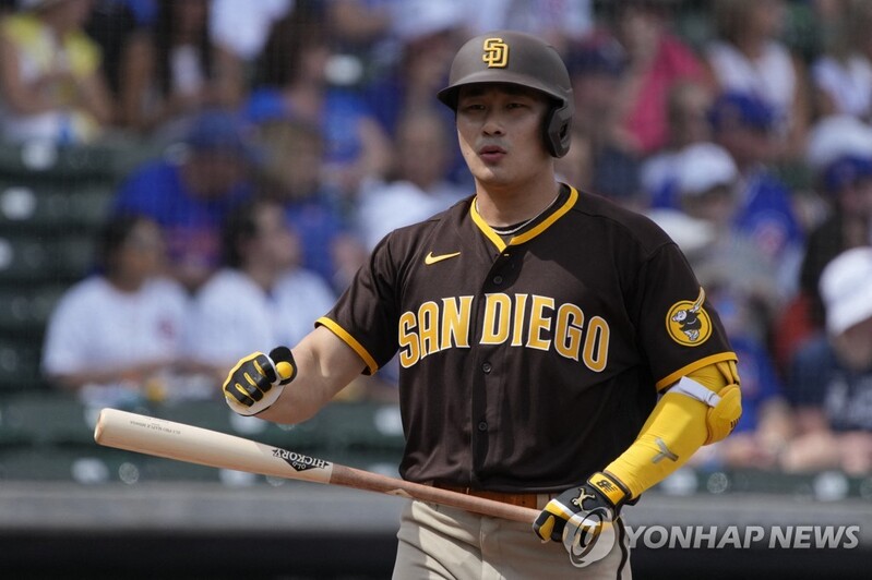 김하성, 2타수 무안타 침묵…4경기 연속 안타 '실패'