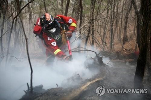 블루원 동해안산불 성금 1억 원 재해구호협회에 기부