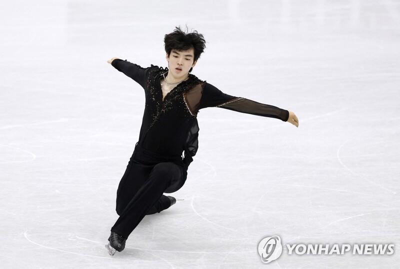 Cha Jun-hwan well out of contention at figure skating worlds after subpar short program