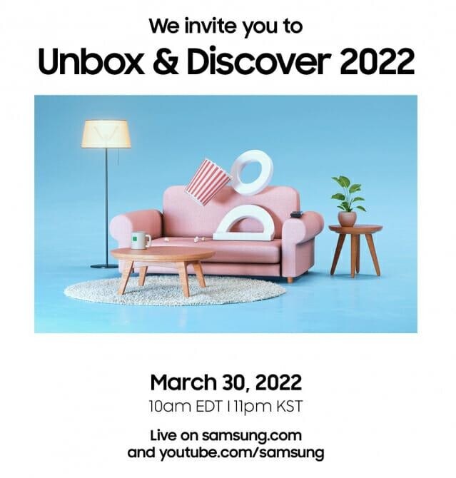 Samsung to unveil 2022 TV lineup next week