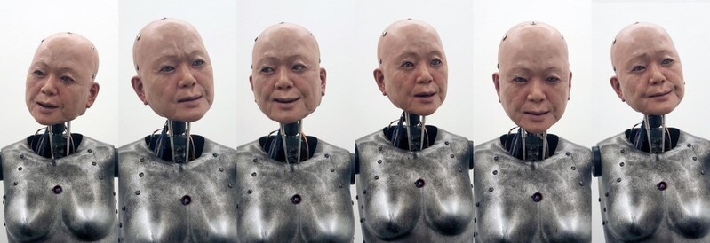 미소짓는 어머니 얼굴 로봇…미술로 성찰하는 인간과 AI의 관계