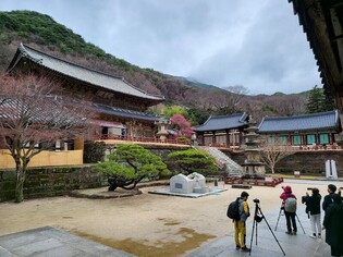 [K-Geography] Historic temple after rain and wind