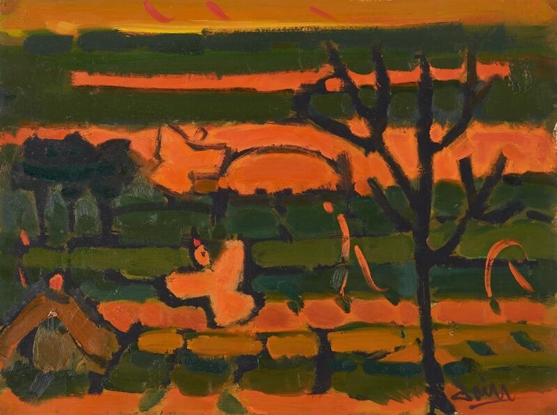 화가 윤중식 유족 500점 기증…성북구립미술관 10주기 추모전