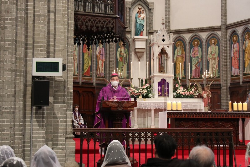 서울대교구장 "안중근 의사 살신성인에서 십자가 진 예수 보여"