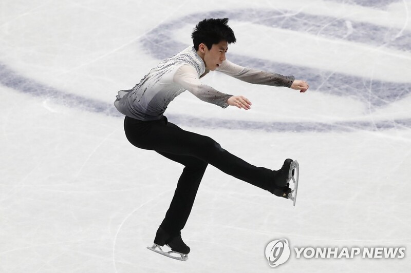 S. Korean men disappoint at figure skating worlds
