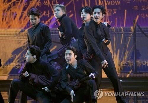 BTS stages suspense-filled performance of 'Butter' at Grammy Awards