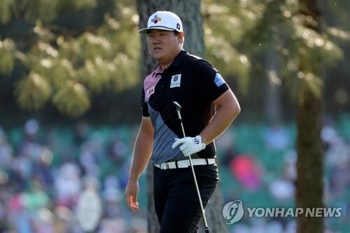 마스터스 1R 선두 임성재 "아버지 굿샷 기운 받았다"