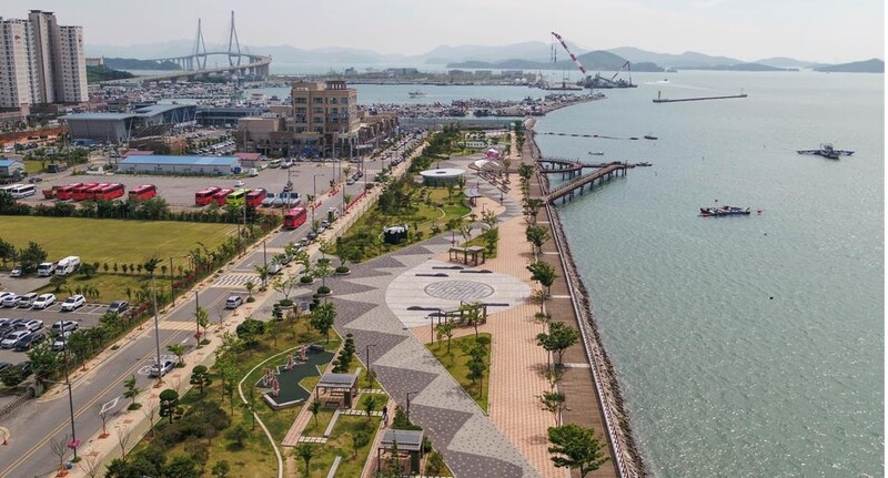 '황홀한 서해 노을' 목포 북항 공원서 드론 나이트쇼 펼친다