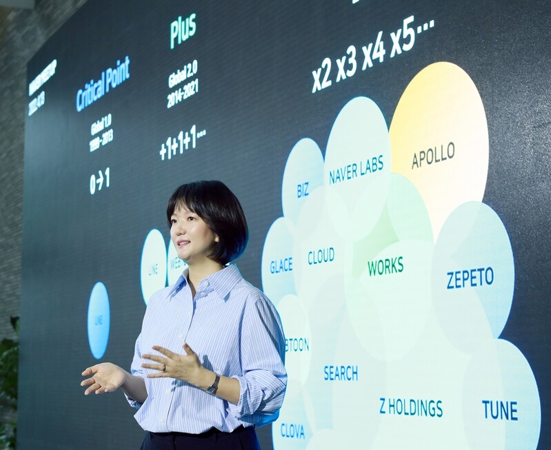 Naver targets 1 bln users, 15 tln won in sales within 5 years
