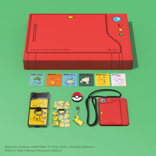 Galaxy Z Flip 3 Pokemon edition