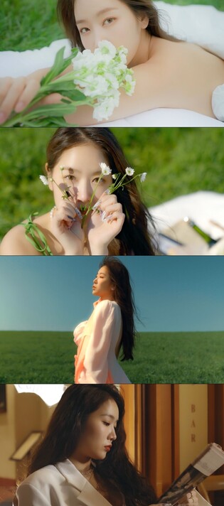 Soyou's teaser images for upcoming album 'Day & Night'