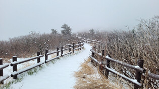 [K-Geography] Unseasonal snowfall covers Mount Seorak