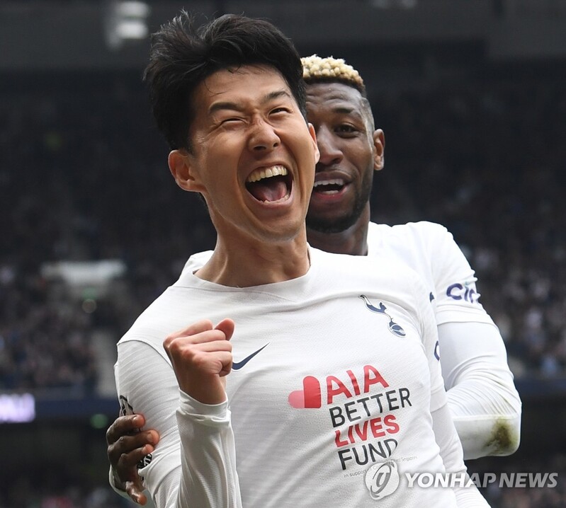 손흥민, 18·19호골 폭발…차범근 넘고 한국인 시즌 최다골(종합2보)