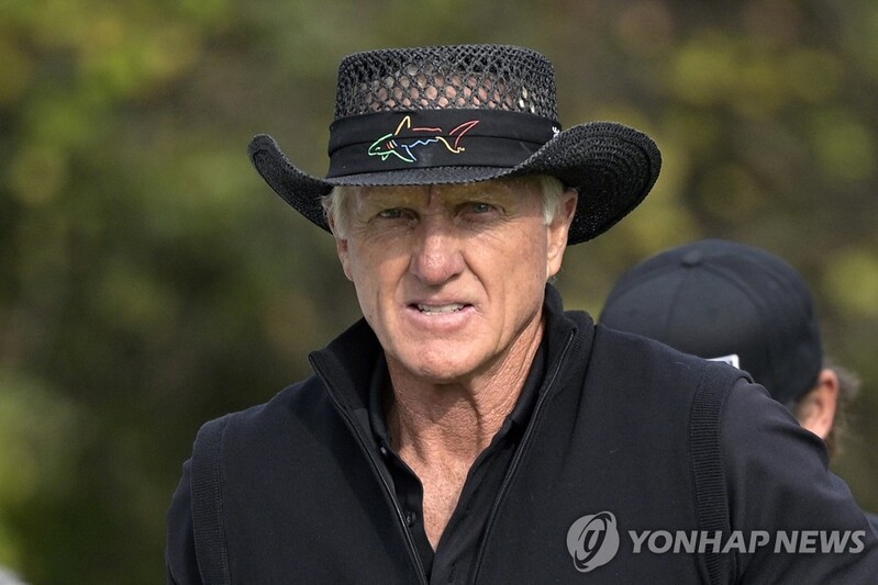 노먼 "남자골프 세계 랭킹 100위 이내 15명, 사우디 리그 출전"