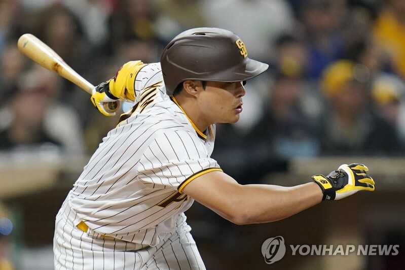 호수비에 장타 도둑맞은 김하성…3타수 무안타 침묵