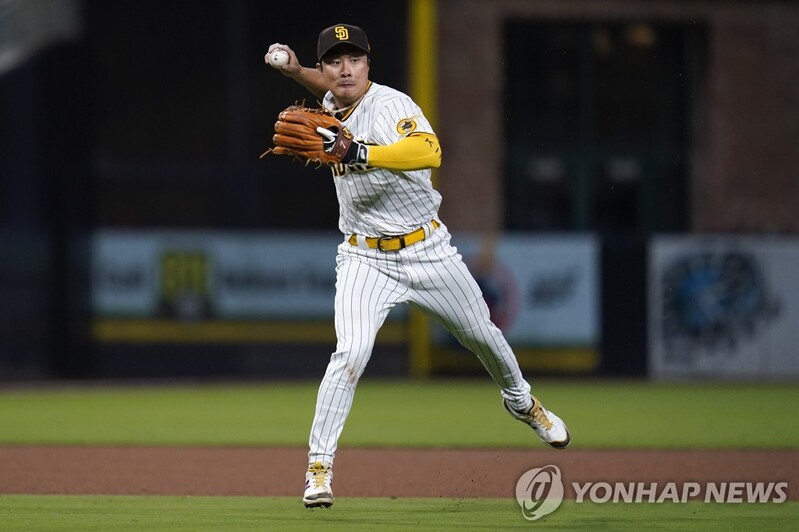 MLB 샌디에이고 김하성, 2경기 연속 무안타…타율 0.234