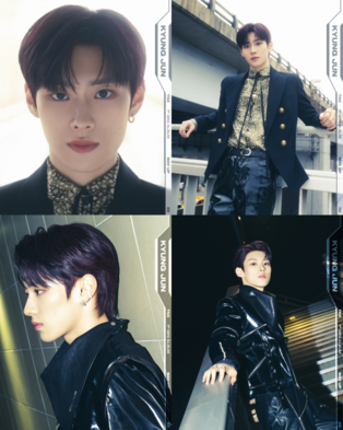 Concept photos of Kyungjun, Junhyeok, Hyunsoo and Taehun from TNX drops