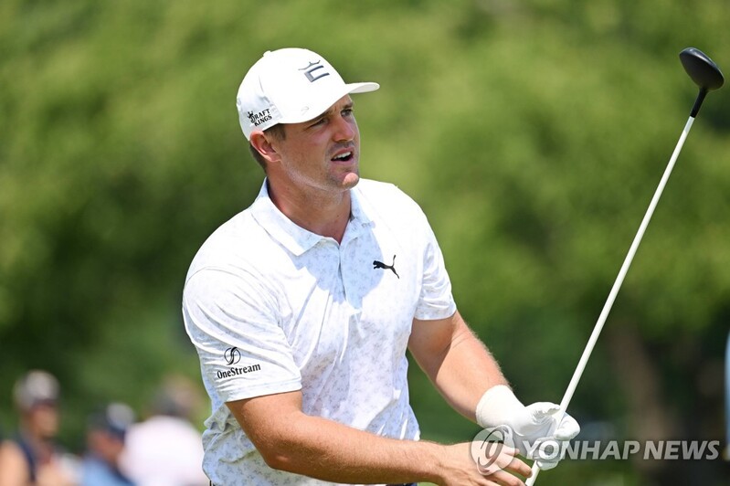 디섐보, 왼쪽 손목 부상으로 PGA 챔피언십 불참