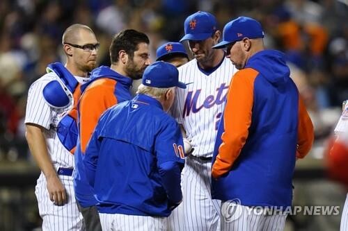 셔져, 옆구리 부상으로 6∼8주 결장…메츠 '초비상'