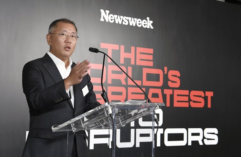 Hyundai chief expected to drum up support for UAM, robotics in Biden meeting