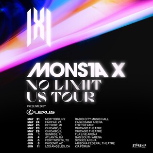 MONSTA X begins U.S. tour today