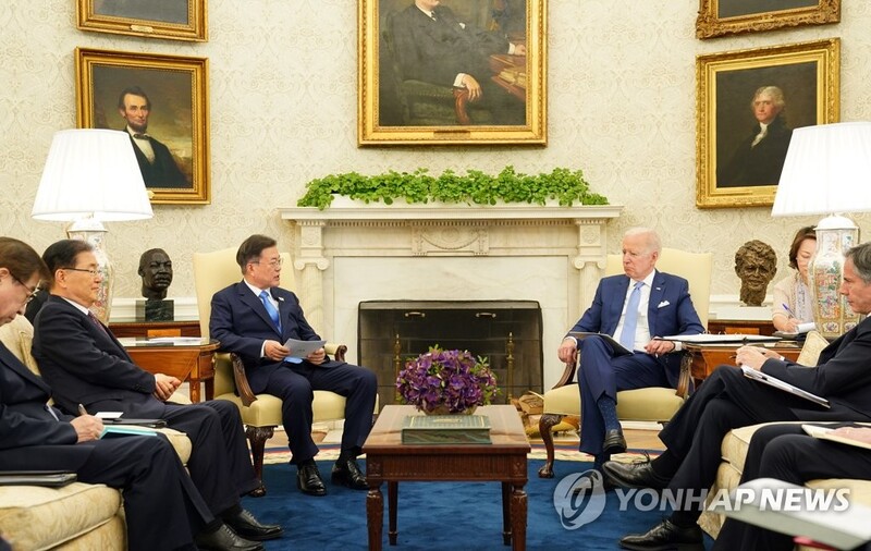 Biden calls Moon 'good friend' in phone conversation: Moon's aide