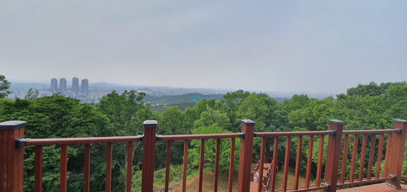 고양시, 고봉산 정상부에 설치한 전망대 2곳 개방