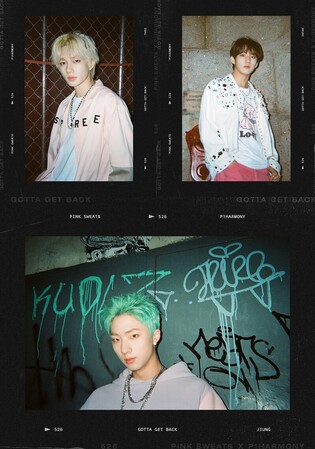 P1Harmony’s Theo·Ji-ung·In-tak unveil film photo for upcoming song 'Gotta Get Back'