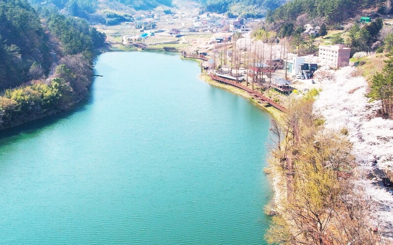 나주시, 한수제 물레길 25일 개방…명품 호수 산책로 조성