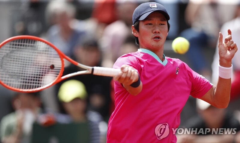 S. Korean Kwon Soon-woo eliminated in 1st round of French Open