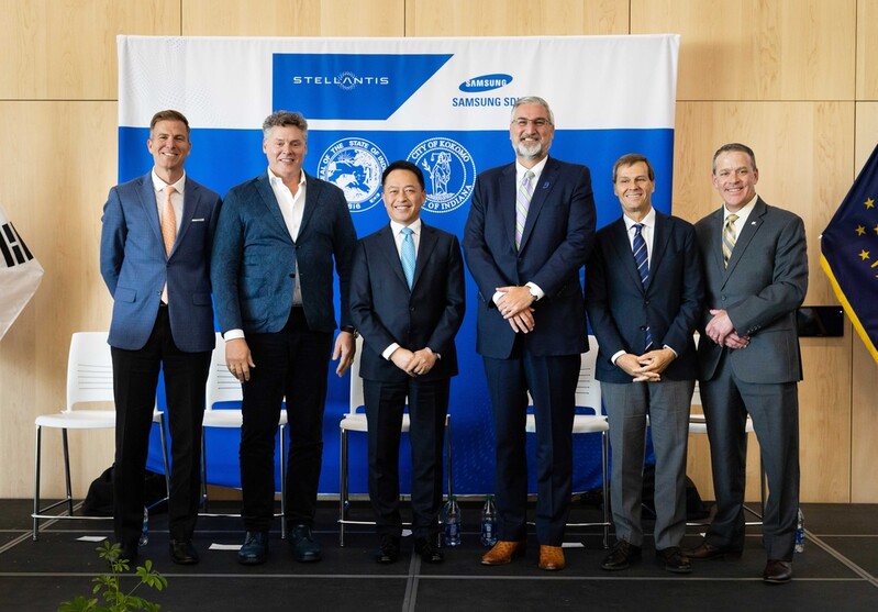 Samsung SDI, Stellantis to set up US$2.5 bln Indiana battery plant