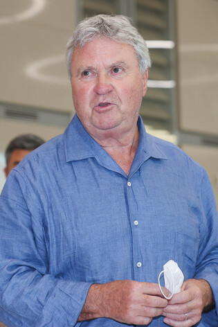 [Moment to Focus] Guus Hiddink visits S. Korea
