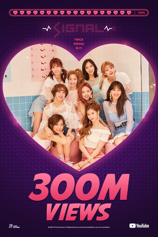 TWICE’s 4th mini-album title song ‘SIGNAL’ M/V surpasses 300 mln views