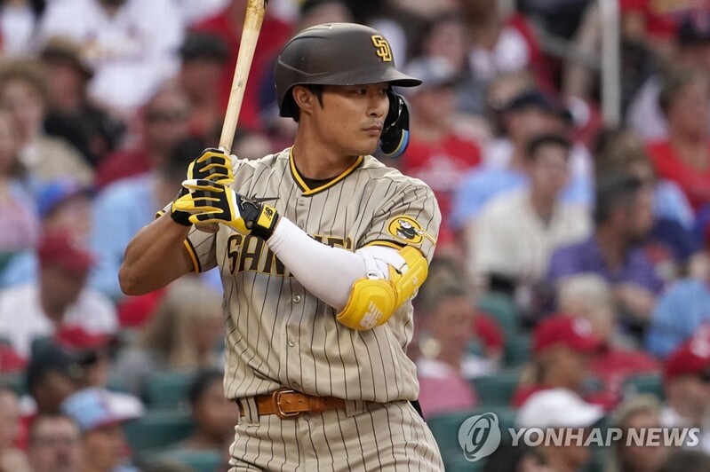 김하성 3타수 무안타…연속 경기 안타 '3'에서 끝