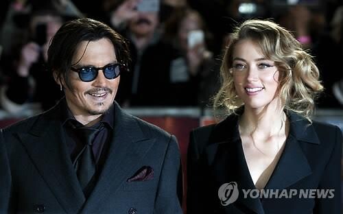 "가정폭력 주장한 앰버 허드, 조니 뎁 명예 훼손했다"