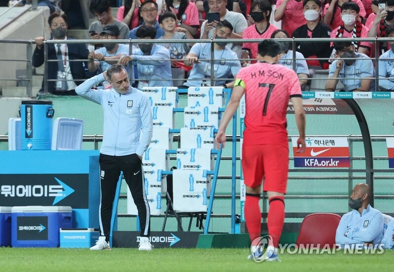 S. Korea coach rues 'unforced' mistakes, buoyed by pushback in loss to Brazil