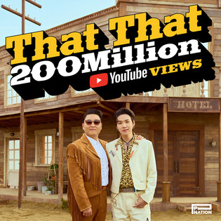 PSY's 'That That' M/V reaches 200 mil views on YouTube