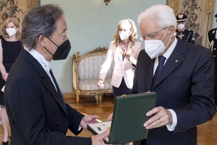 Maestro Chung Myung-whun awarded honor of 'Grand Officer of the Order of Merit of the Italian Republic'