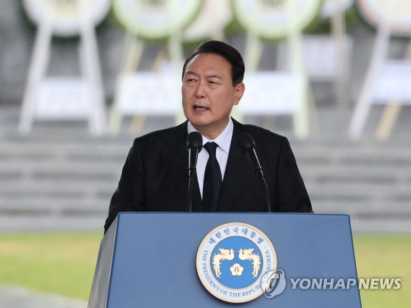 (LEAD) Yoon vows firm and stern response to any N.K. provocation