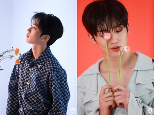 Kim Yo-han's behind cuts for THE STAR Magazine drops