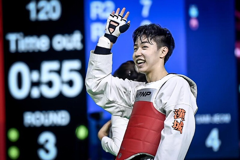 고교생 박태준, 월드태권도 그랑프리챌린지서 한국 첫 금메달